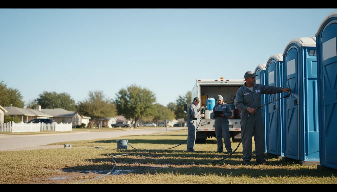 Long-Term Portable Toilet Rental in Louisville, IL near me